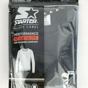 NEW, Starter Waffle Thermal Top Long Sleeve, Men's,SZ:Med (4 blk,2 gray,1 bl)